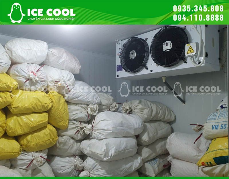 Kho lạnh ICE COOL được trang bị công nghệ làm lạnh tiên tiến, đảm bảo nhiệt độ luôn ổn định ở mức lý tưởng