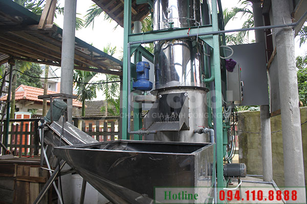 Lắp đặt máy đá 3 tấn tại Phú Lộc Huế