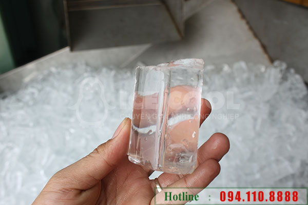 Thành phẩm đá viên từ máy đá máy đá viên ICE COOl