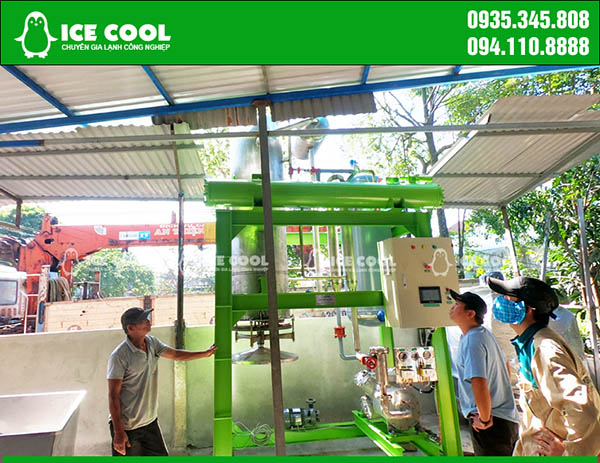 Máy đá viên ICECOOL tại Quế Sơn