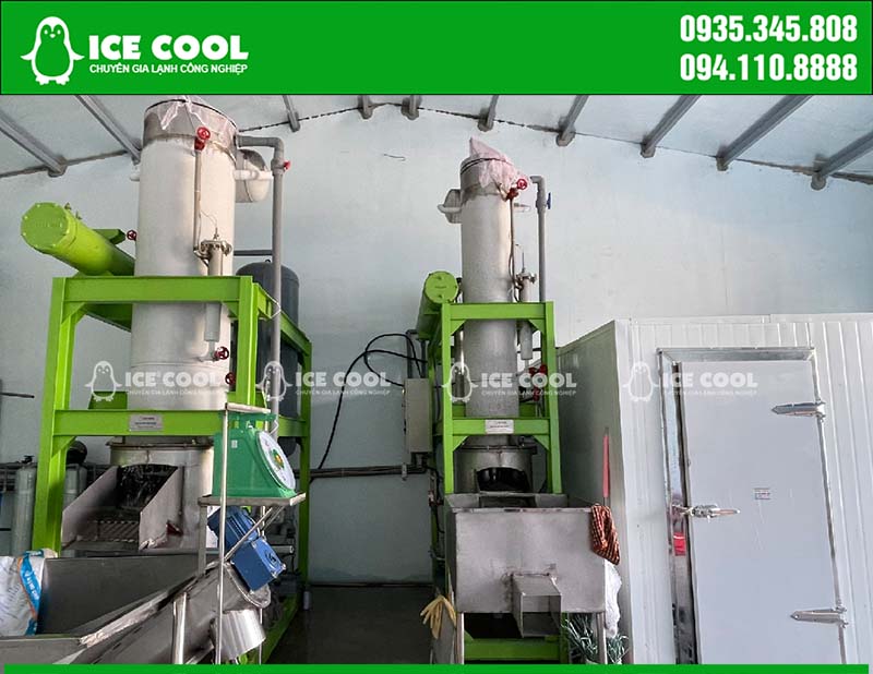 Nhà máy làm đá viên ICE COOL hoàn thiện đi vào vận hành