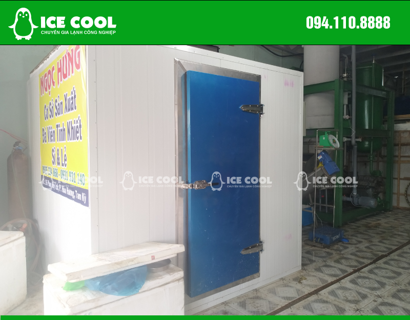 Kho đông lạnh đá viên ICE COOL chất lượng