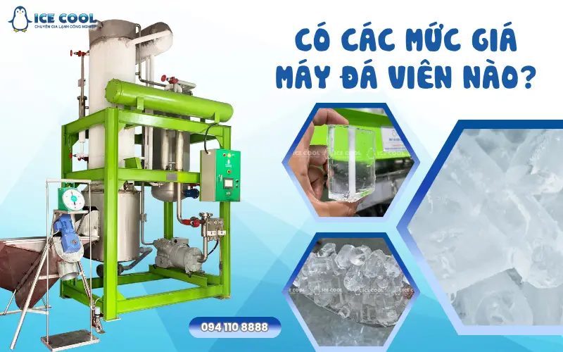 Có các mức giá máy đá viên nào